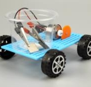 小学生科学实验教具盐水动力车儿童科技小制作DIY化学手工